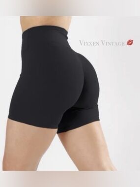 PARAGON RECSTRETCH ‘ORIGINAL HIGH-RISE SCULPTSEAM PLUS SHORTS 6"' IN BLACK